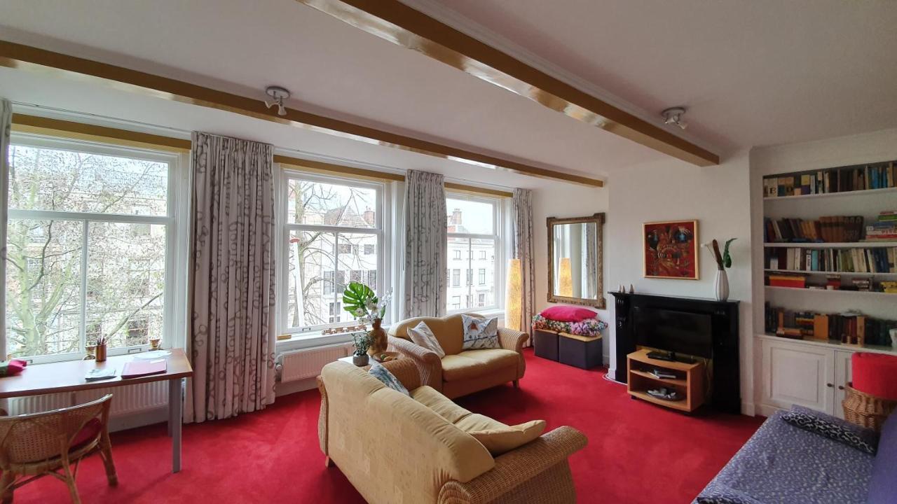 Large Historical Apartment & Canal Terrace Utrecht Exterior foto